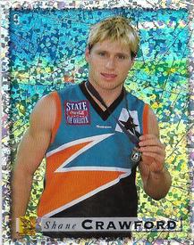 1999 Select AFL Stickers #9 Shane Crawford Front
